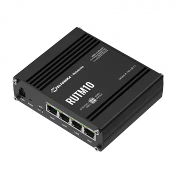 Teltonika RUTM10 traadita ruuter Gigabit Ethernet kaheriba (2,4 GHz / 5 GHz) Must