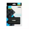 HDD-korpus IBOX HD-02 Must 2,5-tollistele SATA-ketastele, USB 3.2 Gen 1 (tüüp A), üks sahtel, metallist