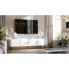 4D RTV-kapp PALAZZO BIS 201x40x60 valge matt