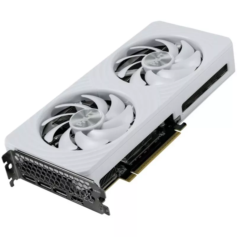 Videokaart Palit GeForce RTX 5060 Ti White OC — GeForce RTX 5060 Ti, 16 GB GDDR7, 128-bit, PCIe 5.0, 2407 MHz