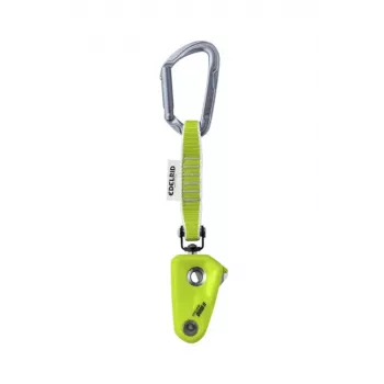 Edelrid OHM Steel ronimisseade roheline 8,9 mm köie läbimõõt 450 g