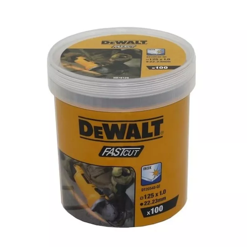 Lihvimisketas DeWALT DT20540-QZ Lame keskosa rauale metallile roostevabale terasele