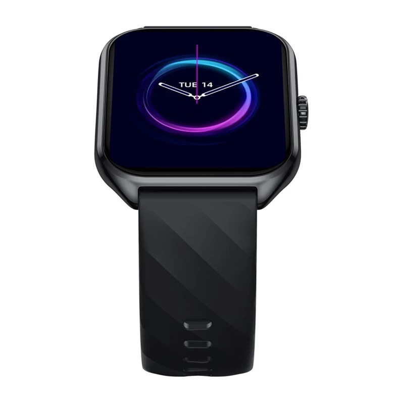 Nutikell Zeblaze GTS 4 — 1,94 tolli (4,93 cm) AMOLED, 466×466 px, puuteekraan, Wi‑Fi, silikoonrihm, must
