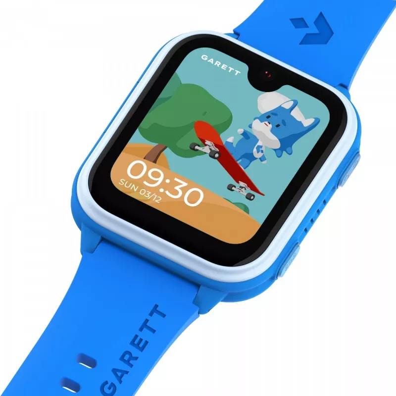 Nutikell Garett Kids Vibe Ai 4G sinine — GPS-jälgimine, veekindel