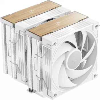 DeepCool AK620 G2 WH protsessori õhkjahuti, 120 mm ventilaator, toetab LGA1700/1200/115x ja AM4/AM5, valge