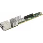 Super Micro Supermicro lisakaart AOC-UR-i4XT 1U Ultra Riser - võrguadapter - 10Gb Ethernet x 4 - SuperServer 1028U-TR4T+, 6018U-TR4T+ jaoks (AOC-UR-i4XT)