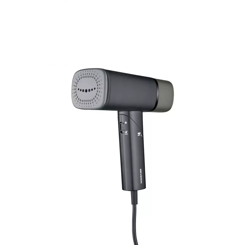 Aururaud SEVERIN DG 3282 — 1400 W, 0,13 L veepaak, vertikaalne aur, 1,8 m juhe, must