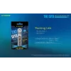 Võtmehoidjaga taskulamp Nitecore TIKI GITD BLUE — hall, USB-laetav, 1 lm, 55 mm, 12 g, IP66, löögikindel