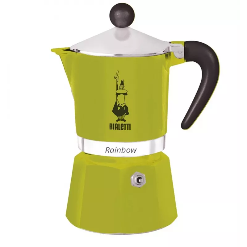 Bialetti Rainbow mokakann 0.27 L roheline
