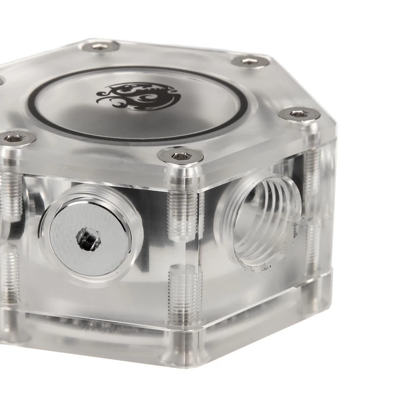 Voolunäidik BitsPower Hexagon Flow Indicator-RGB BP-HFI-RGB — RGB-valgustus, kuusnurkne disain
