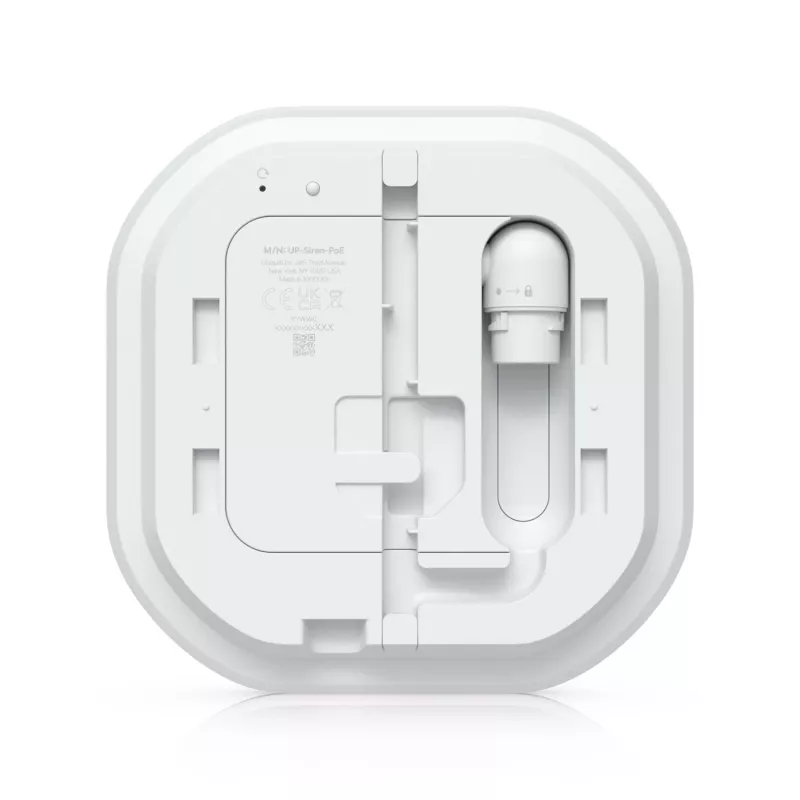 Juhtmega sireen Ubiquiti Siren POE Sise-/välistingimustesse Alumiinium Polükarbonaat
