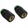 BitsPower G1/4 tolli isane veeväljavool Touchaqua – 2 tk, must