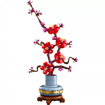 LEGO Icons ploomiõie lilledekoratsiooni väljapanekukomplekt 10369, mitmevärviline