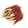 Koerte närimiskont Hilton Duck Wrap Valge Rawhide Stick 500 g — pardimaitseline toornahast hambahooldusmaius, valku 60%