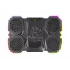 Sülearvuti jahutusalus ESPERANZA EGC107 — 3 ventilaatorit 1200–2600 p/min, 390×255×38 mm, USB PD, RGB, 5 kõrgusasendit, must