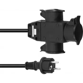 Pikenduskaabel EUROLITE 30247017, 3x1,5 mm², 10 m