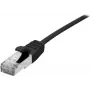 Dexlan võrgukaabel 3 m Cat6a S/FTP must 858739