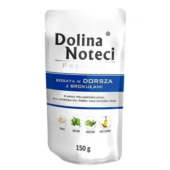 Dolina Noteci Premium rikkalik tursaga brokkoliga - märg koeratoit - 150g