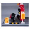 Bensiinijaama mudel Jamara CaDA Shell 402858 üksikasjaliku disainiga
