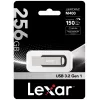 “Lexar JumpDrive M400” USB-mälupulk 256 GB USB Type-A 3.2 Gen 1 (3.1 Gen 1) Hõbedane