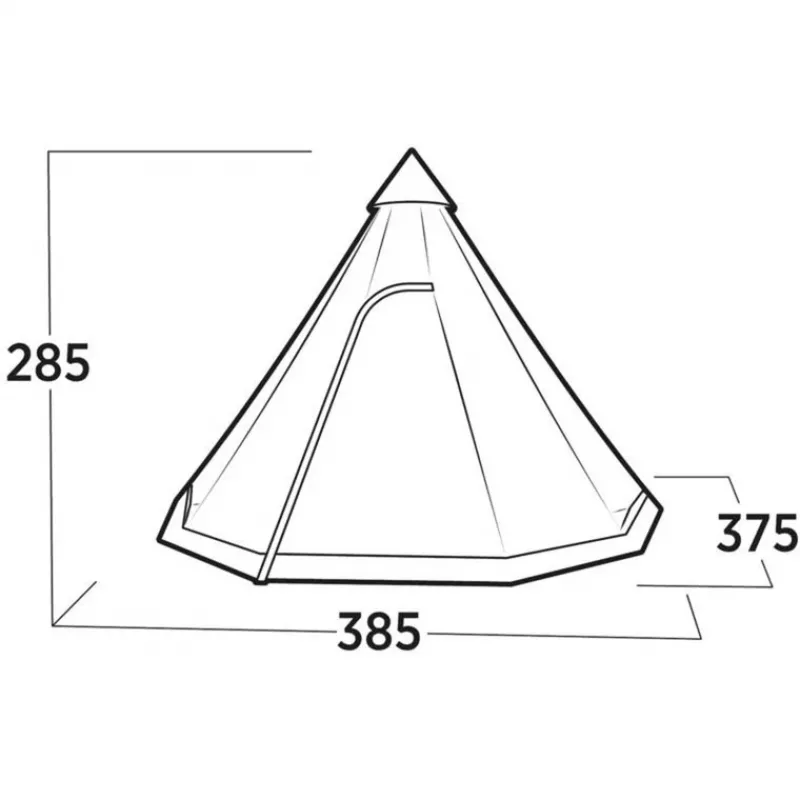 Easy Camp Rands Tipi, 8 inimesele (pruun, mudel 2025)