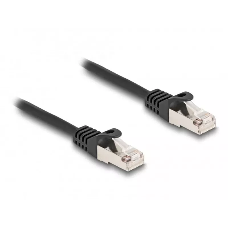 DeLOCK võrgukaabel RJ50 isane RJ50 isasele S/FTP 0,25 m Must