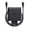 TRUST Maxo 100W 2-Port USB-C GaN Charger — 100 W, 2× USB-C, 20 V max, 2 m kaabel, must