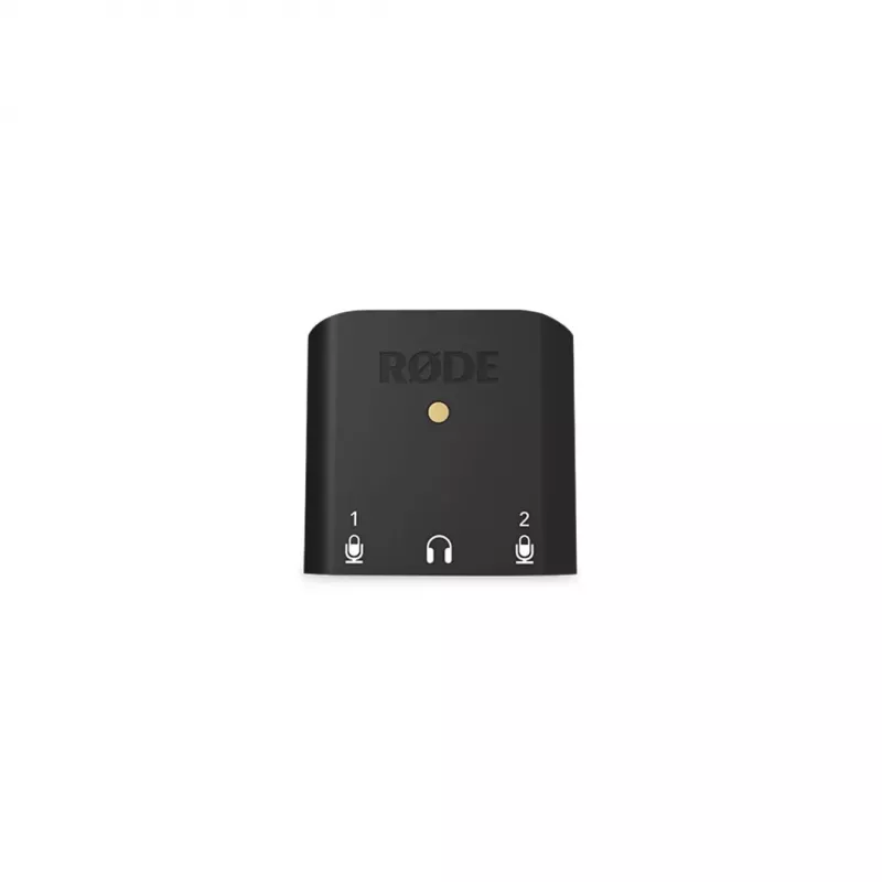 RØDE AI-Micro heliliides Kahekanaliline 24 bit 48 kHz Must