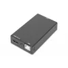 Digitus DVI-dongel modulaarsetele KVM-konsoolidele RJ45-DVI, must, 1080p