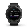 Nutikell GARMIN epix Pro (Gen 2) — 1.4 tolli AMOLED 454×454, 32 GB, GPS, Wi‑Fi, Bluetooth, 51 mm korpus, 98 g, must silikoon