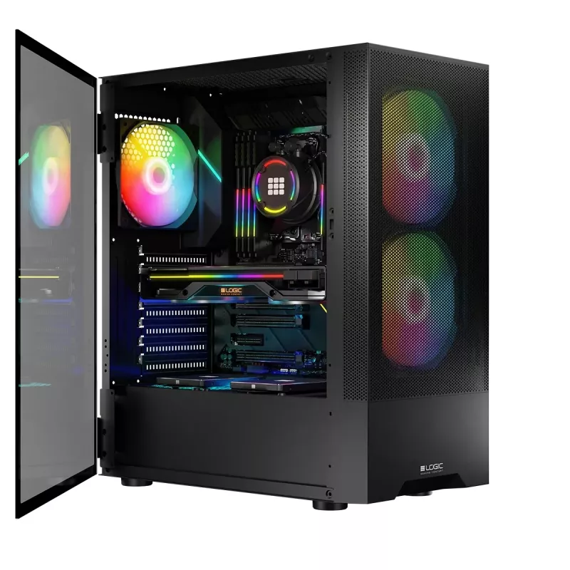 Logic ARYA ARGB MINIDI USB 3.0 korpus must