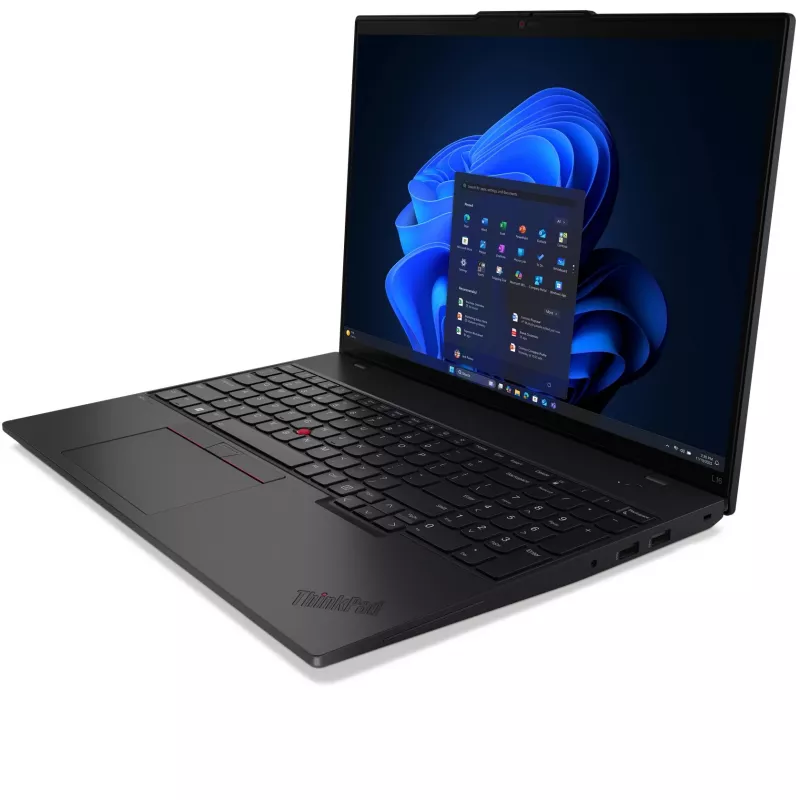 Lenovo ThinkPad L16 Gen 2 (AMD) AMD Ryzen™ 7 250 Sülearvuti 40,6 cm (16 tolli) WUXGA 32 GB DDR5-SDRAM 1 TB SSD Wi-Fi 7 (802.11be) Windows 11 Pro Saksa Must