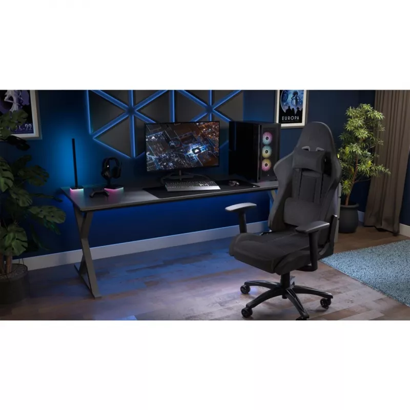 CORSAIR - TC100 RELAXED mängutool (riie - hall/must)