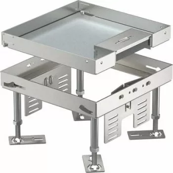 OBO Bettermann ruudukujuline kassett RKSN2 4 VS 20 m. pistikupesa 200x200mm (7409208)
