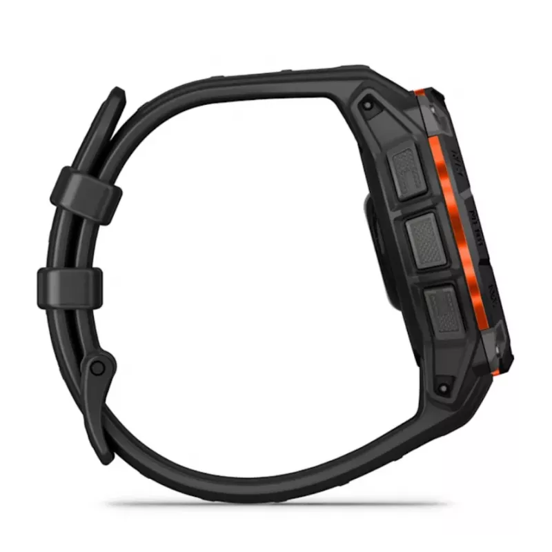 Garmin Instinct® 3 – 45 mm, päikeseenergiaga käekell Must