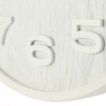 NeXtime 3096WI - Seinakell - kvartskell - Ring - Valge - Puit - Puit