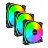 MONTECH AX120 PRO Must 120mm ARGB 3-Pack