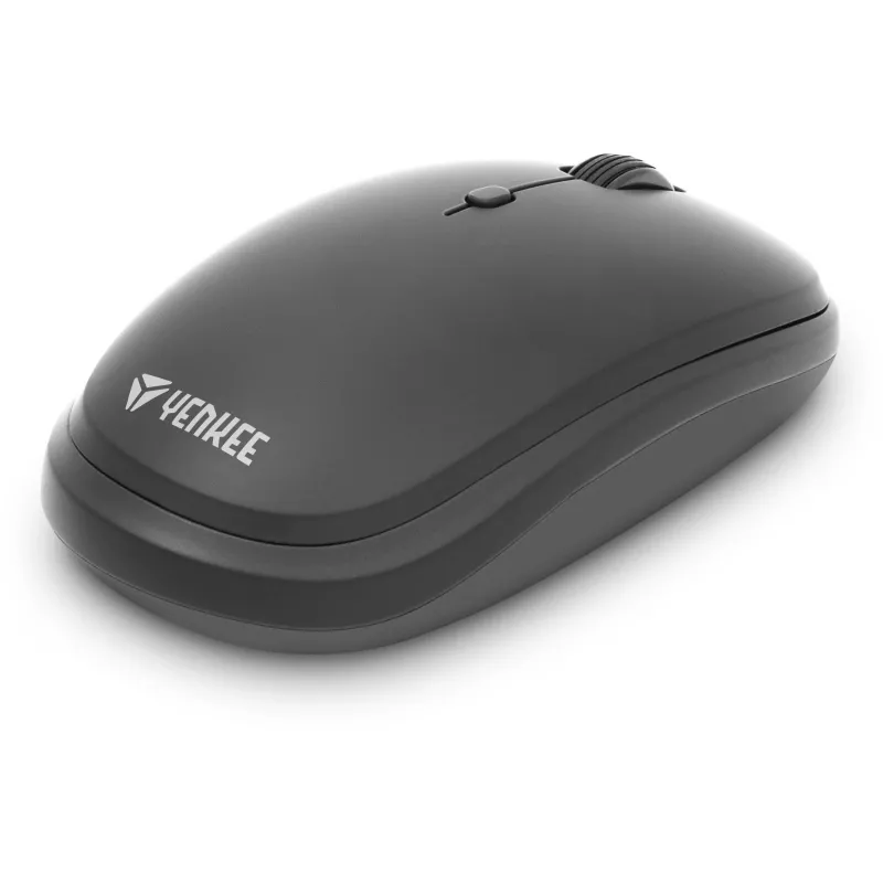 Traadita klaviatuuri ja hiire komplekt YENKEE YKB 2008CS — 2,4 GHz USB, kompaktne paigutus