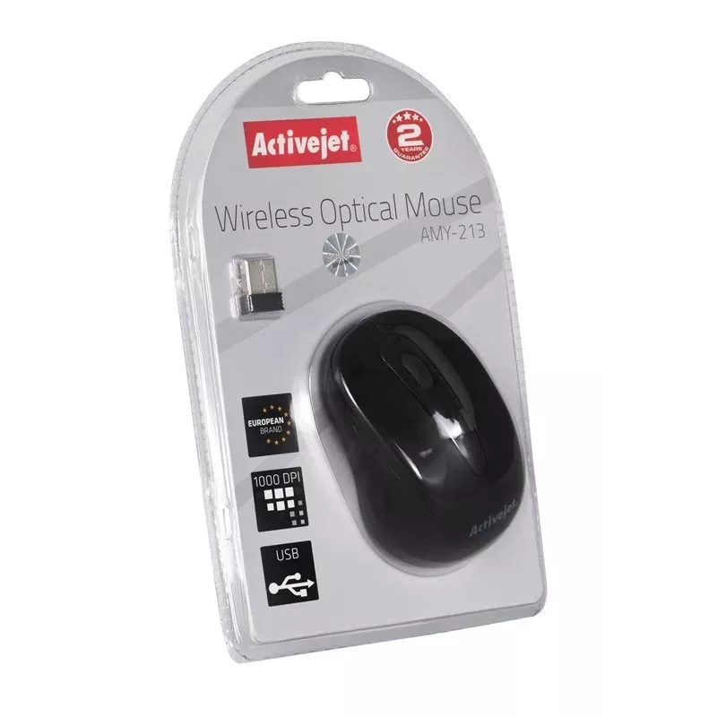 Activejet AMY-213 hiir juhtmevaba optiline USB-hiir