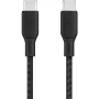 USB-kaabel Belkin CAB014bt3MBK 3m USB C Must USB 2.0