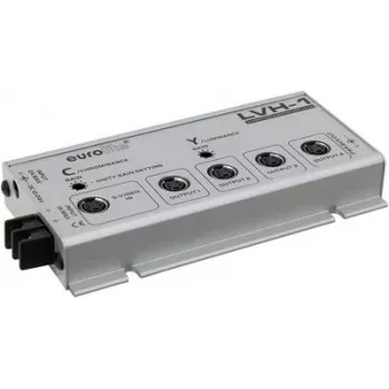 S-Video jaotusvõimendi EUROLITE LVH-1 (1 sisend, 4 väljundit)