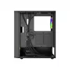 Arvutikorpus GEMBIRD Fornax 4300 Midi Tower ATX, karastatud klaas, 2×3,5-tollist pesa, 3×2,5-tollist pesa, ARGB-ventilaatorite tugi, USB 3.2 Gen1