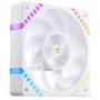 120 mm korpuseventilaator Jonsbo HF2-120 Valge — pööratud labadega, PWM, ARGB