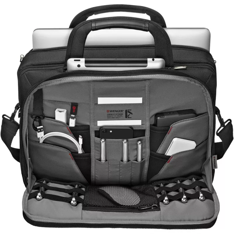 Portfell Wenger SwissGear BC Pro 40,6 cm 16 tolli must