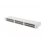 Patch-paneel LANBERG PPS6-1048-S 48-pordiline 1U 19-tolline Cat6 FTP varjestatud