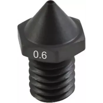 3D-printeri düüs Flashforge Creator 4 0,6 mm karastatud - kulumiskindel ekstrusiooniotsik