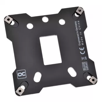 Alphacool 13071 tagumine plaat, roostevaba teras, must, 90 mm