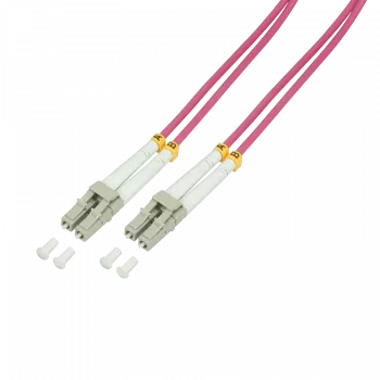 LogiLink FP4LC50 InfiniBand fiiberoptiline kaabel 50m 2x LC violetne