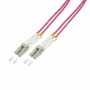 LogiLink FP4LC50 InfiniBand fiiberoptiline kaabel 50m 2x LC violetne