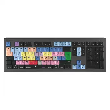 Logickeyboard LKB-MCOM4-A2M-UK Klaviatuur USB QWERTY Inglise Must (LKB-MCOM4-A2M-UK)